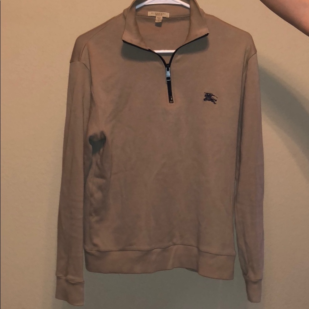 Quarter Zip Burberry Size Small